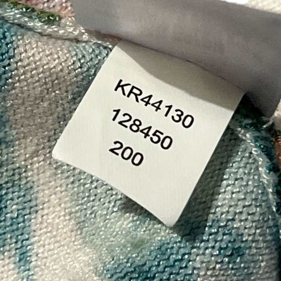 GNW Floral Cardigan Size Large Button Down Pale Pink Very Pretty Rayon - Picture 9 of 13